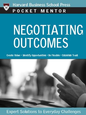 cover image of Negotiating Outcomes
